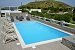 The swimming pool, Glaronissia Hotel, Pollonia, Milos, Cyclades, Greece
