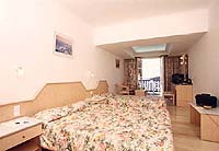 A room at the Petasos Beach Hotel, Mykonos