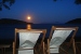 The beach by night, Vassilia Rooms & Suites, Livadakia, Serifos, Cyclades, Greece