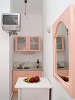Standard room (pink), Marily Rooms, Apollonia, Sifnos, Cyclades, Greece