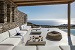 Sitting area near the pool, Villa Amar, Apollonia, Sifnos, Cyclades, Greece