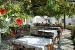 Outdoor restaurant area, Artemon Hotel, Artemonas, Sifnos