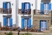 Hotel exterior with elements of the Cycladic architecture  , ALK Hotel, Kamares, Sifnos, Cyclades, Greece