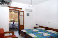 Bedroom and Balcony, Eugenia's Apartments, Kamares, Sifnos