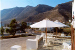 Outdoor breakfast area overview, Kiki Hotel, Kamares, Sifnos