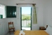 Upper floor double room’s balcony with limited sea view, Morfeas Apartments, Kamares, Sifnos, Cyclades, Sifnos