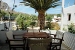 Ground floor apartment’s veranda, Morfeas Apartments, Kamares, Sifnos, Cyclades, Sifnos