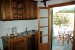 A Quadruple studio kitchenette and ground floor terrace , Sifneika Konakia, Kamares, Sifnos, Cyclades, Greece