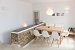Dinning table, Villa Panoriou, Kamares, Sifnos, Cyclades, Greece