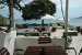 Sea view from a ground floor veranda , Ageliki Pension, Platy Yialos, Sifnos, Cyclades, Greece