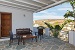 Apartment's outdoor sitting area, Irini Villa, Platy Yialos, Sifnos, Cyclades, Greece