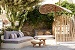 Outdoor sitting corner, La Mer Luxurious Residence, Platy Yialos, Sifnos, Cyclades, Greece