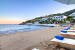 Hotel by the beach with private sun beds, Platy Yialos Hotel, Platy Yialos, Sifnos