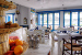 Indoor breakfast area & café bar, Platy Yialos Hotel, Platy Yialos, Sifnos