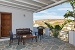 Apartment's outdoor sitting area, Villa Irini, Platy Yialos, Sifnos, Cyclades, Greece