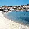 Ornos Beach on the Greek Island of Mykonos